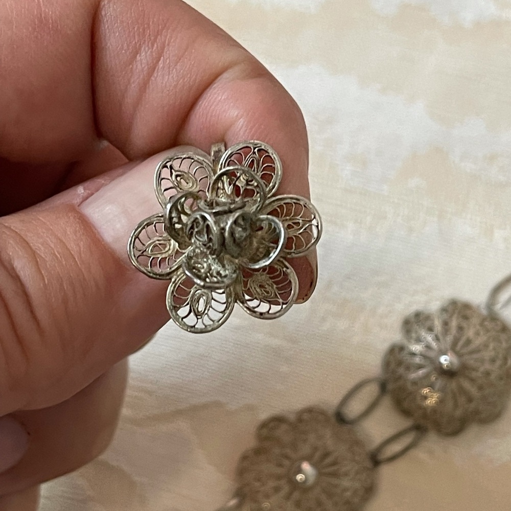 Delicate Silver Set. - image 8